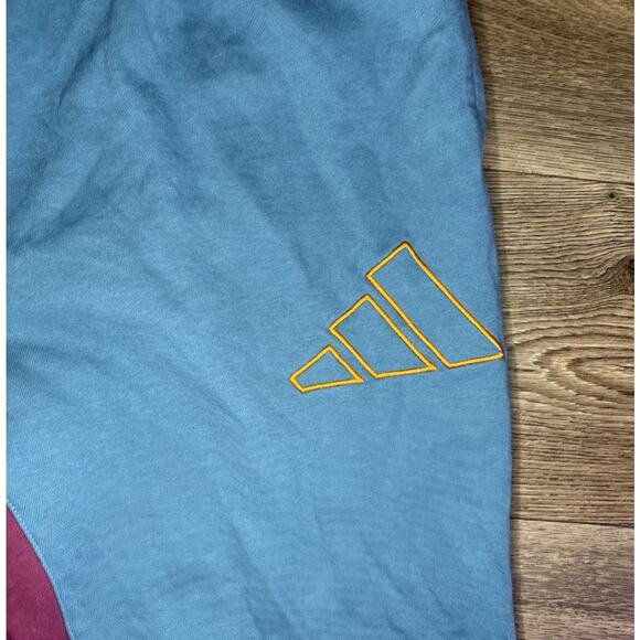 Adidas Prime Green Straight Leg Blue Men's Trouser Size XL - Picture 3 of 8